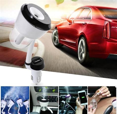 Rukiwa Car Humidifier Air Purifier Freshener Travel Car Portable With ...