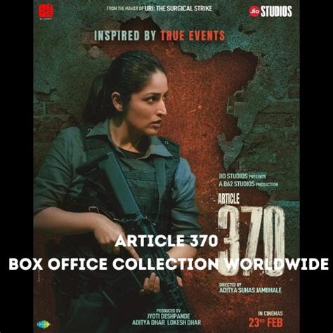 Article 370 Box Office Collection Worldwide Day 1: Review, Rating ...