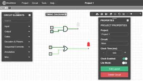 Online Logic Circuit Simulator Free - Circuit Diagram