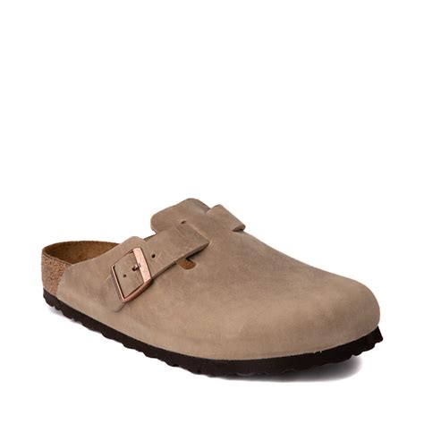 Mens Birkenstock Boston Soft Footbed Clog - Tobacco | Journeys