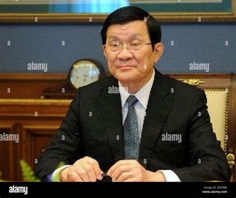 President Truong Tan Sang Stock Photo - Alamy