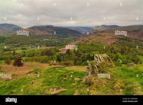 Loughrigg Fell View Stock Photo - Alamy