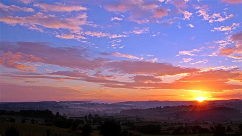 Photo gratuite de aube, ciel, collines