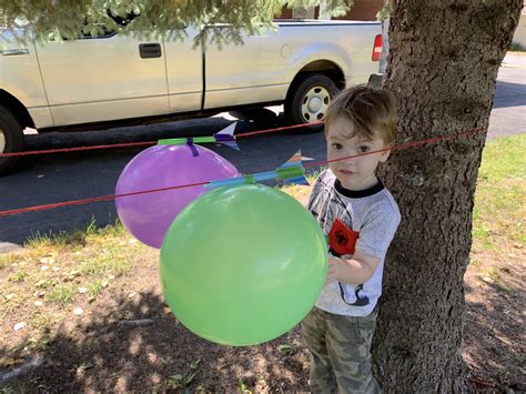 Balloon Rocket Race a Super Simple Science Experiment | LaptrinhX / News