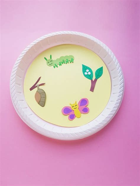 Life Cycle of a Butterfly: Paper Plate Craft – The Best Store Deals
