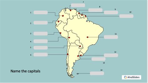 Ultimate South America Map Quiz | 67+ Quiz Questions to Know in 2024 - AhaSlides