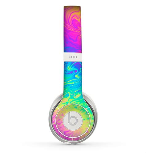 The Neon Color Fushion V2 Skin for the Beats by Dre Solo 2 Headphones | Beats by dre, Cute ...