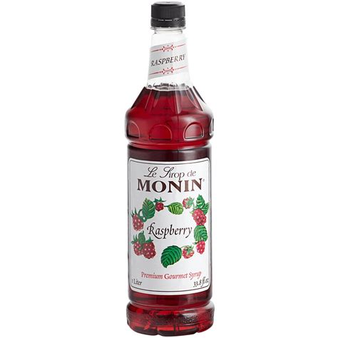 Premium Raspberry Flavoring Syrup by Monin (750mL)