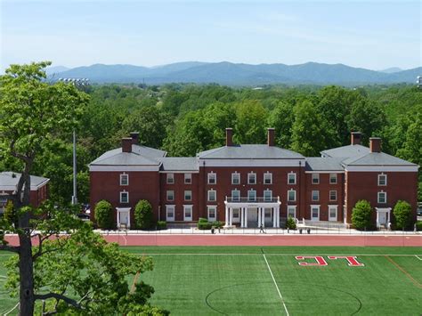 view of McWane Hall and Blue Ridge Mountains at Lynchburg College, Lynchburg, Virginia | Flickr ...