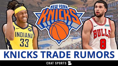 MAJOR New York Knicks Trade Rumors Ft. Zach Lavine & Myles Turner - Win ...