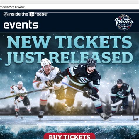 New tickets just released for the 2024 Discover NHL Winter Classic®! - NHL