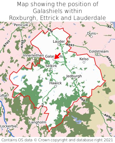 Where is Galashiels? Galashiels on a map