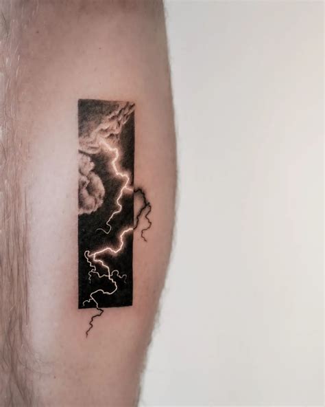 Lightning Storm Tattoo