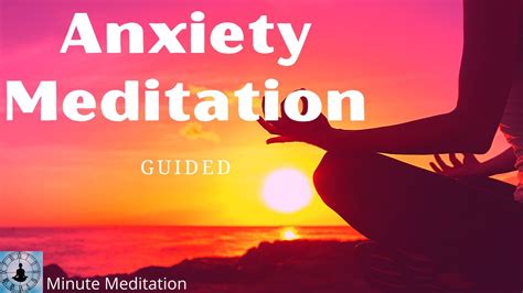 Anxiety Relief A Powerful Guided Meditation in 20 Minutes - YouTube