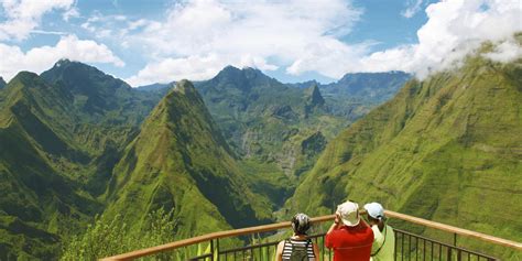 Hiking trails on Reunion Island