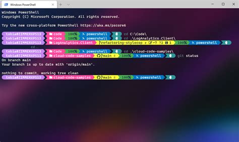 using git-posh or/and oh-my-posh with Command Prompt(cmd, not ...