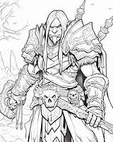 World Of Warcraft Orc Coloring Pages sketch template