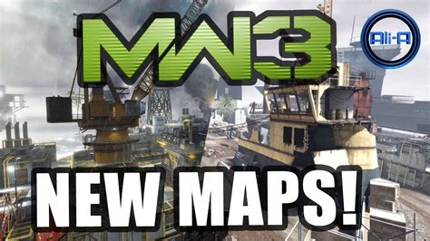 NEW MW3 Maps! - "Off-Shore, Terminal, Decommission & Vertigo" DLC! (COD Modern Warfare 3) - YouTube