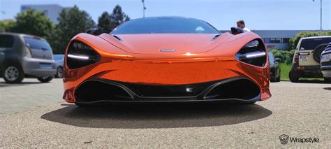 McLaren 720S - Super Chrome Orange | WrapStyle