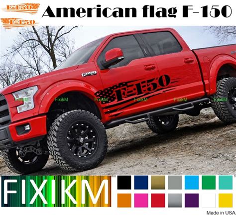 Pin by Mostro Adiari on Ford f150 | American flag decal, Ford f150 ...