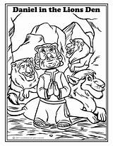 Daniel In The Lion Den Coloring Pages  Coloring Home sketch template