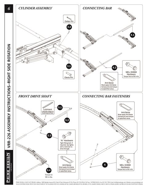 Prime Design VRR-216 ErgoRack Ladder Rack Installation Manual - Ladder ...