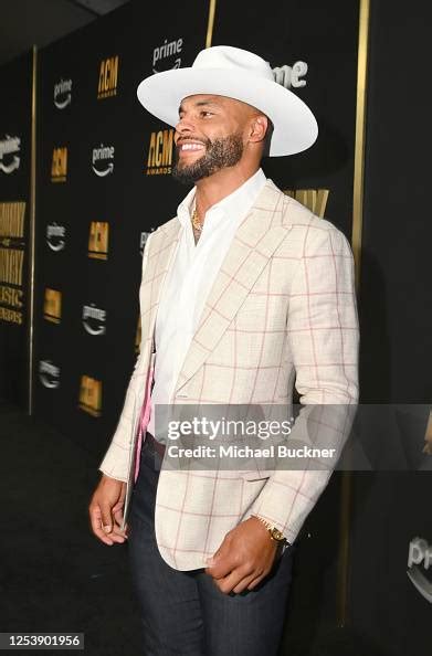 Dak Prescott at the 58th Academy of Country Music Awards from Ford ...