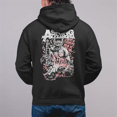 Asking Alexandria Hoodie Artwork, Heavy Metal Merch – Metal Merch T ...