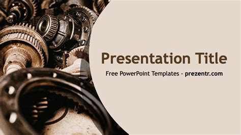 Free Mechanical Engineering Powerpoint Template - PRINTABLE TEMPLATES