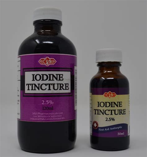 Iodine Tincture - V&S Pharmaceuticals