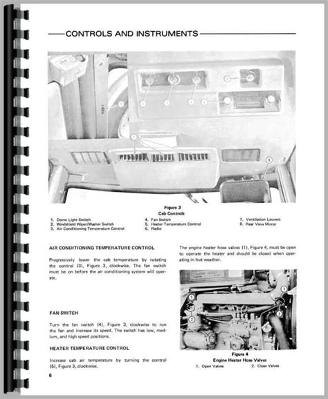 Ford 6600 Tractor Operators Manual