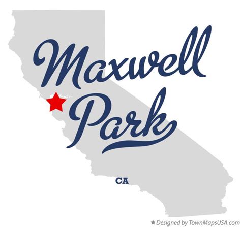 Map of Maxwell Park, CA, California