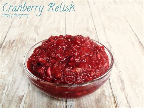 Cranberry Relish