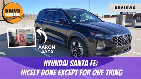 2020 Hyundai Santa Fe Review Reveals It's Nicely Done | Aaron on Autos