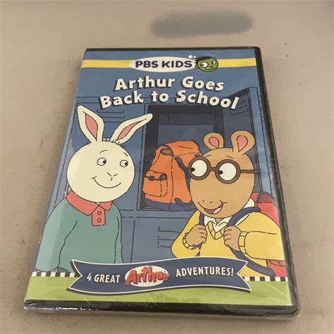 Arthur Goes Back to School (DVD, 2014, PBS Kids) Animated NEW SEALED ...