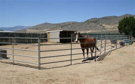 Galvanized Portable Horse Corral Panels For Sale And Gates