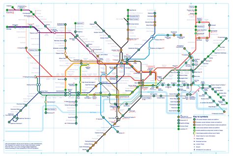 The Step-Free Tube Map You Might Not Know About - Mapway