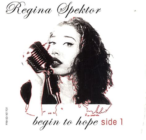 Regina Spektor Begin To Hope - Side 1 US Promo CD single (CD5 / 5 ...