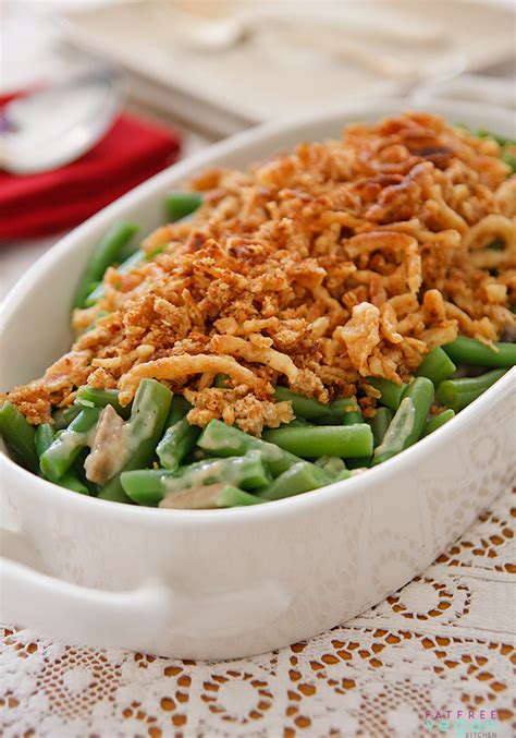 The Best Vegan Green Bean Casserole