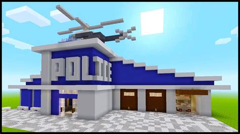 Minecraft: How to Build a Police Station | PART 3 (Interior 1/2) - YouTube