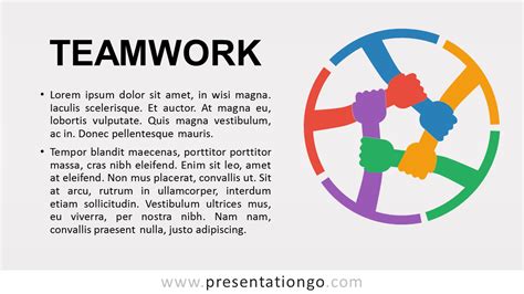 Teamwork Powerpoint Template - Riset