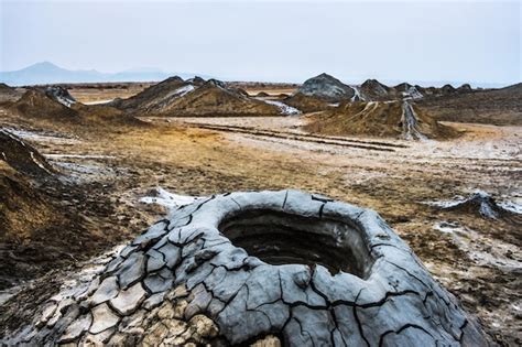 Premium Photo | Mud volcanoes of gobustan