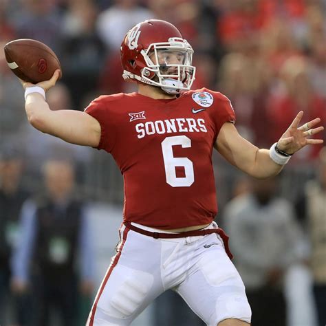 Browns Pick Baker Mayfield No. 1 in 2018 NFL Draft, Leave Twitter ...