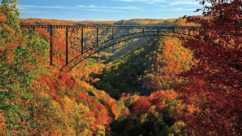 New River Gorge Bridge, West Virginia : r/AutumnPorn