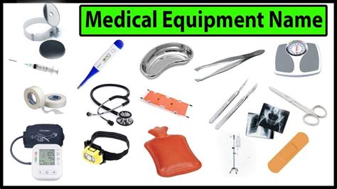 Basic Medical Equipment List Required in a Hospital - Health Tips ...