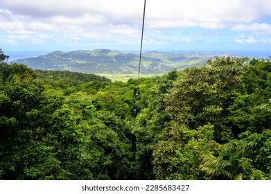 Beautiful View Aerial Tram St Lucia Stock Photo 2285683427 | Shutterstock