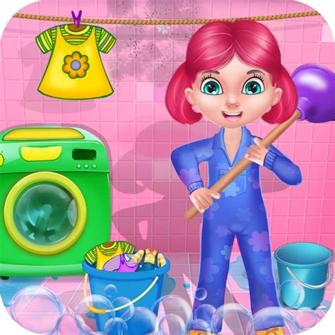 Clean Up - House Cleaning : cleaning games & activities in this game for kids and girls - FREE ...