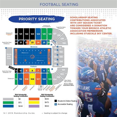 Boise State Football Stadium Seating Chart - Stadium Seating Chart