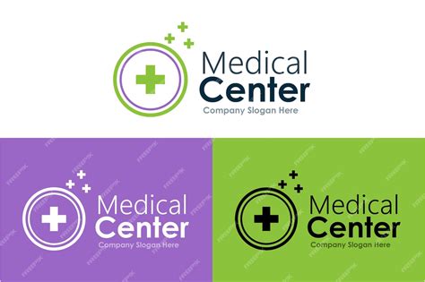 Premium Vector | Medical Center logo