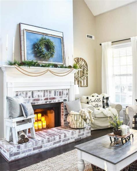 Cozy Living Room With a Gorgeous Fireplace - Soul & Lane